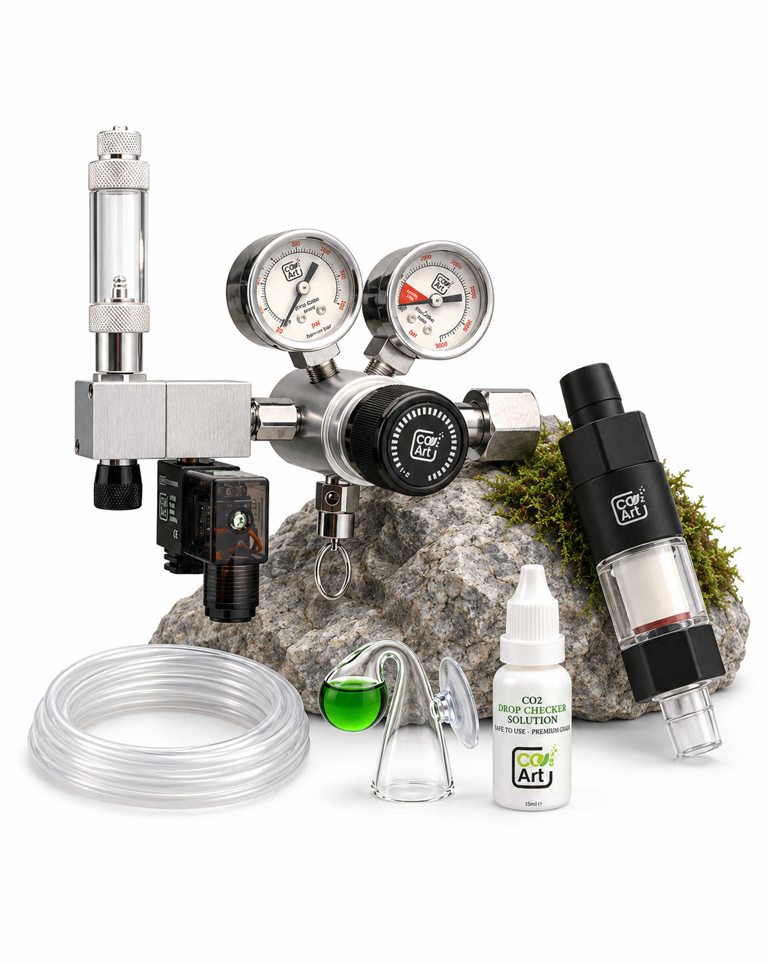 New Pro-Elite Series V2 Complete Aquarium CO2 System with New Inline CO2 Diffuser
