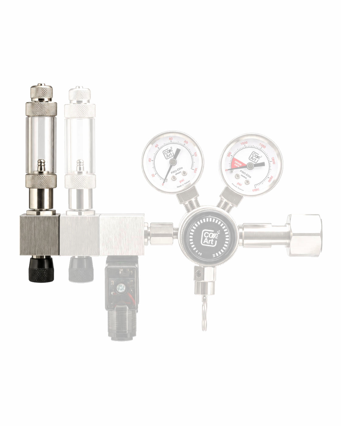 Manifold Block for PRO-Elite Series V2 Regulator