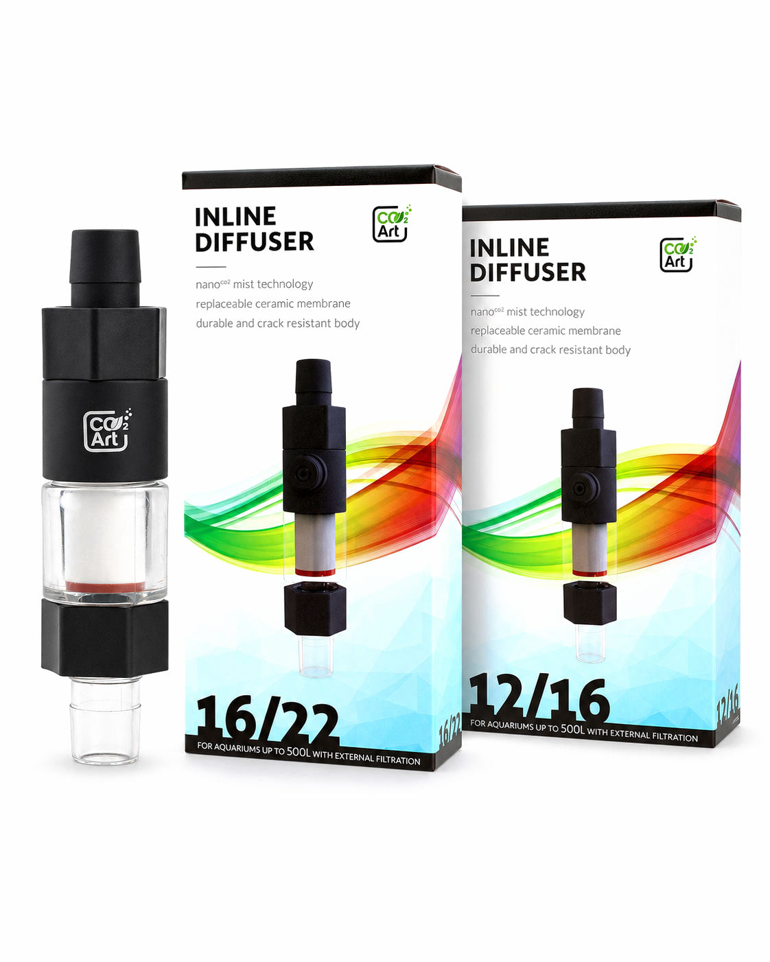CO2Art Inline CO2 Aquarium Atomizer Diffuser System
