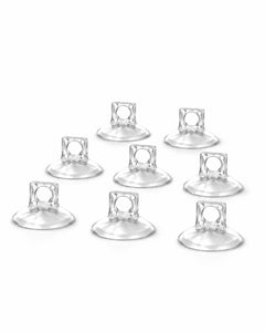 8x High Quality Suction Cup for Tubing 6/4mm and Glass Equipment