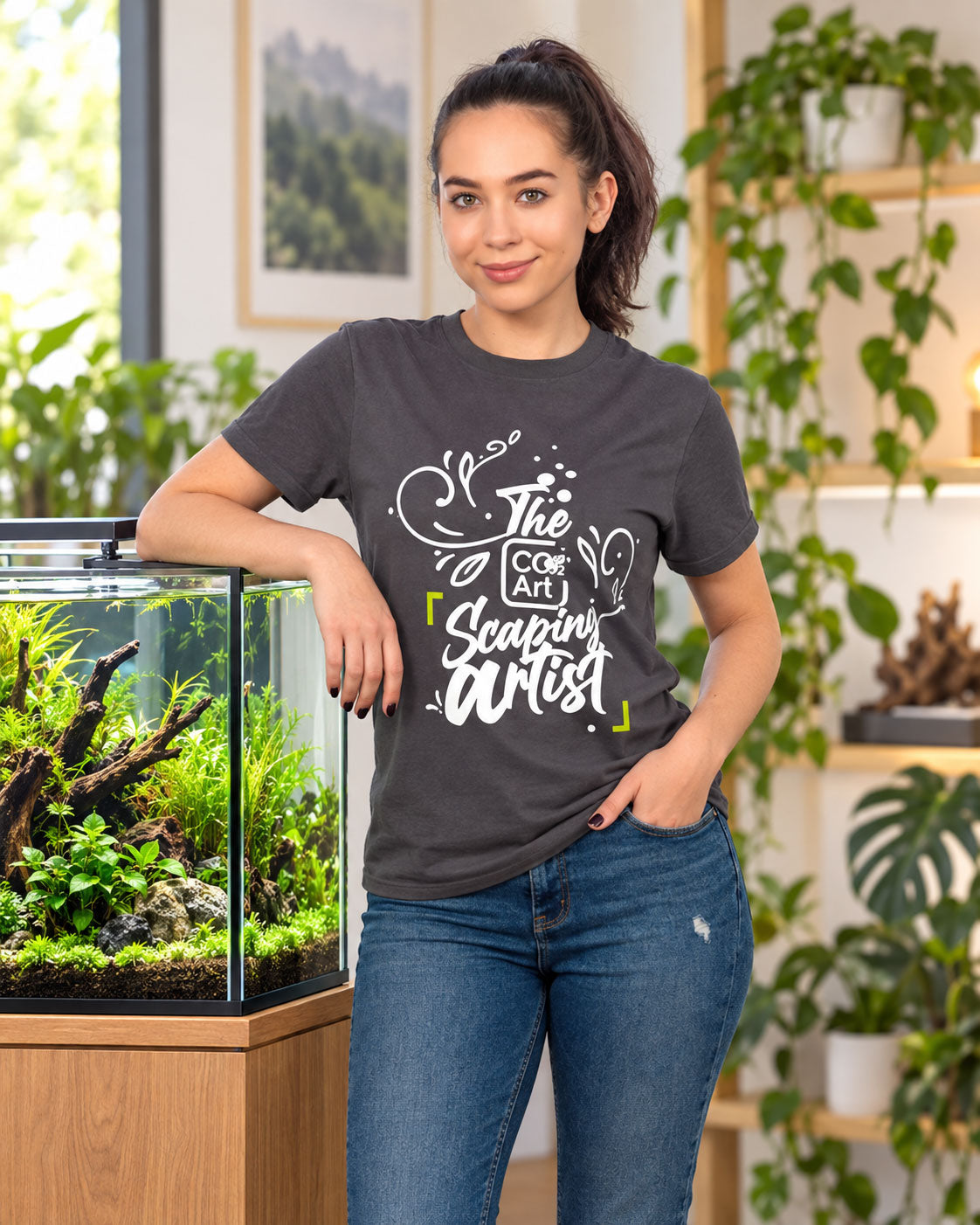 CO2Art Scaping Artist T-shirt Limited Edition